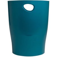 8 Exacompta Papierkörbe Ecobin "NeoDeco", 15 l, blaugrün