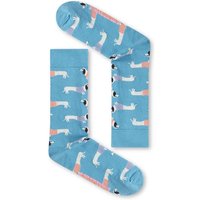 GREENBOMB Bio-Socken 'Dachshund', hellblau mix, Gr. 37/40 – Ansicht 1