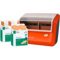 WERO Pflasterspender 'Smart Box' gefüllt mit Pflaster 'MasterTex' – Ansicht 1
