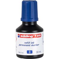 edding Nachfülltinte "T25" für Permanentmarker, blau