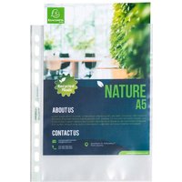 50 Exacompta Prospekthüllen "Forever" Recycling-PP, DIN A5, 60µ, genarbt – Ansicht 1