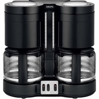 KRUPS Filterkaffeemaschine "Duothek Plus KM8508", schwarz – Ansicht 1