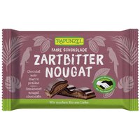 RAPUNZEL Bio-Zartbitter-Nougat-Schokolade, 100 g