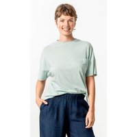 Living Crafts Bio-Damen-T-Shirt "ANSIMA" mit Brusttasche, light aqua, Gr. S – Ansicht 1