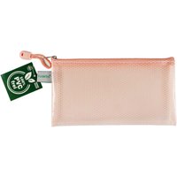 FolderSys Kleinkram-Beutel "Candy Bag" mit RV, DIN lang, EVA, pastell apricot transparent – Ansicht 1