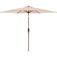 doppler Sonnenschirm "LIFE WOODSTYLE" Ø 305 cm, natur – Ansicht 1