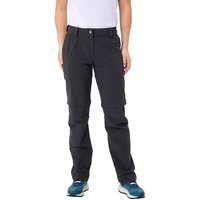 VAUDE Damen-Hose "Farley Stretch ZO II" abzippbar, black, Gr. 40