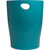 8 Exacompta Papierkörbe Ecobin "Skandi", 15 l, pazifikblau – Ansicht 1