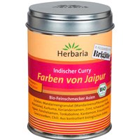 Herbaria Bio-Gewürzmischung Indischer Curry "Farben von Jaipur", 80 g