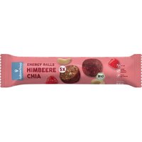 followfood Bio-Fruchtkugeln Himbeere und Chia, Energy Balls, 64 g