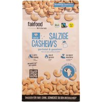 FAIRFOOD Bio-Cashewkerne 'geröstet und gesalzen', 500 g