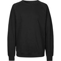 Neutral Bio-Unisex-Sweatshirt 'Tiger Cotton' mit gebürstetem Fleece, black, Gr. L – Ansicht 1
