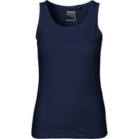 Neutral Bio-Damen-Tanktop mit Rundhalsausschnitt, navy, Gr. S – Ansicht 1