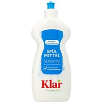 Klar Geschirrspülmittel "Sensitive" ohne Duft, 500 ml – Ansicht 1