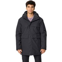 VAUDE Herren-Parka "Idris" mit 3 Fronttaschen, wasserdicht, phantom black, Gr. L – Ansicht 1