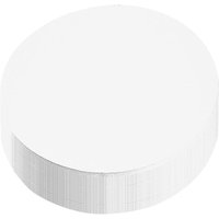 250 Blatt Moderationspapier Kreise 14cm weiß