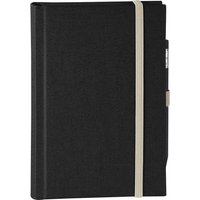 memo Skizzenbuch Leinen A4, (B 209 X H 294 mm) schwarz, 176 Seiten, Zeichenband, blanko – Ansicht 1