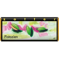 Zotter Bio-Vollmilch-Schokolade "Pistazien", 70 g