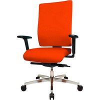 Topstar Bürodrehstuhl "Sitness 70" mit Armlehnen orange