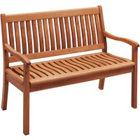 Gartenbank "Cansa" aus FSC-zertifizierter Robinie, 131 x 62 cm, 2-Seiter