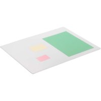 DURABLE Schreibtischunterlage aus PP mit Dekorille 53 x 40 cm, transparent – Ansicht 1