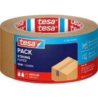 Tesa Papier-Packband "Strong Paper", 50 m x 50 mm