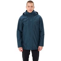 VAUDE Herren-Parka "Idris 3in1 IV" mit angeschnittener Kapuze, dark sea, Gr. M