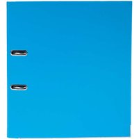 10 Exacompta Premium-Ordner "Prem'Touch", DIN A4 Maxi, hellblau, RB 80 mm