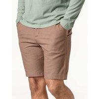 Living Crafts Bio-Herren-Bermuda-Short "ADAO" mit Gummizug-Bund, earth, Gr. 31R – Ansicht 1