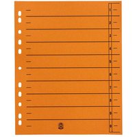 50 Trennblätter orange, 230 g/m²