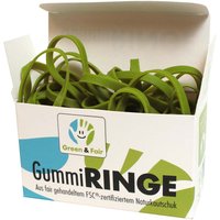 Gummiringe "Green & Fair" 140 x 4 mm