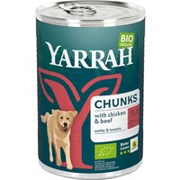 YARRAH Bio-Nassfutter für ausgewachsene Hunde, Rind, 405 g – Ansicht 1