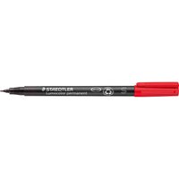 STAEDTLER 'Lumocolor' 313 super fein rot permanent