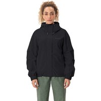 VAUDE Damen-Regenjacke 'Mineo' locker geschnitten, black, Gr. 40 – Ansicht 1