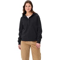VAUDE Damen-Hoodie 'Manukau IV' mit Druckknopfleiste, black, Gr. 36 – Ansicht 1