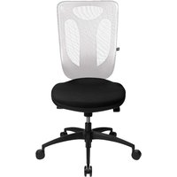 Topstar Bürodrehstuhl "Net Pro 100" ohne Armlehnen weiß – Ansicht 1