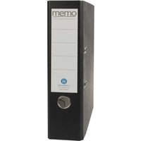 memo Ordner schwarz Rückenbreite 8 cm