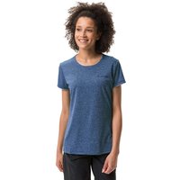 VAUDE Damen-T-Shirt "Essential" mit Rundhalsausschnitt, dark sea uni, Gr. 42 – Ansicht 1