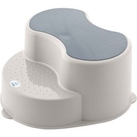 rotho Kinderschemel Tritthocker "TILO" aus Recyclingkunststoff, cappuccino – Ansicht 1