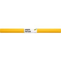 folia Krepppapier-Rollen, 50 cm x 2 m, 10 Rollen, gelb