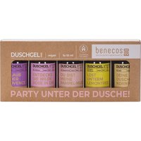benecos Bio-Mini-Duschgel-Set "Party unter der Dusche"