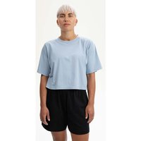 MELA Bio-Damen-T-Shirt "DESNA" mit Rundhalsausschnitt, zartes blau, Gr. S – Ansicht 1