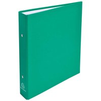 20 Exacompta Ringbücher aus festem Karton, DIN A5, 2 Ringe 30 mm, RB 40 mm, grün