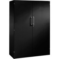 Flügeltürenschrank "CONTACT", Höhe 163,5 cm (BxT) 120 x 43,5, schwarz – Ansicht 1