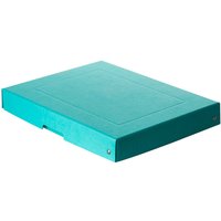 Falken Aufbewahrungsbox "PURE Box" Pastell, DIN A4, 40 mm Höhe, azur – Ansicht 1