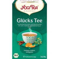 YOGI TEA Bio-Kräutertee "Glücks Tee", 34 g