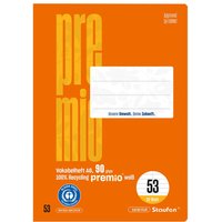 Staufen Vokabelheft "premio" DIN A6, 32 Blatt, 90 g/m², Lineatur 53 – Ansicht 1