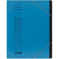 ELBA Ordnungsmappe 'chic' 7 Fächer blau – Ansicht 1