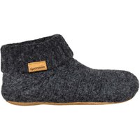Gottstein Hausschuhe "Knit Boot" schwarz melange, Gr. 40 – Ansicht 1