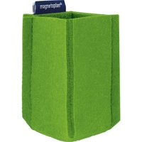 magnetoplan Stifteköcher "magnetoTray" SMALL 60 x 100 x 60 mm, grün